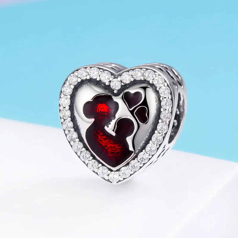 (image for) Pandora Style Silver Mom And Son Charm - SCC634 - View 5