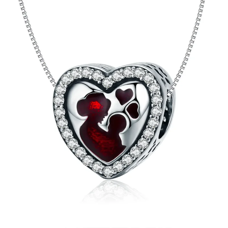 (image for) Pandora Style Silver Mom And Son Charm - SCC634 - View 7