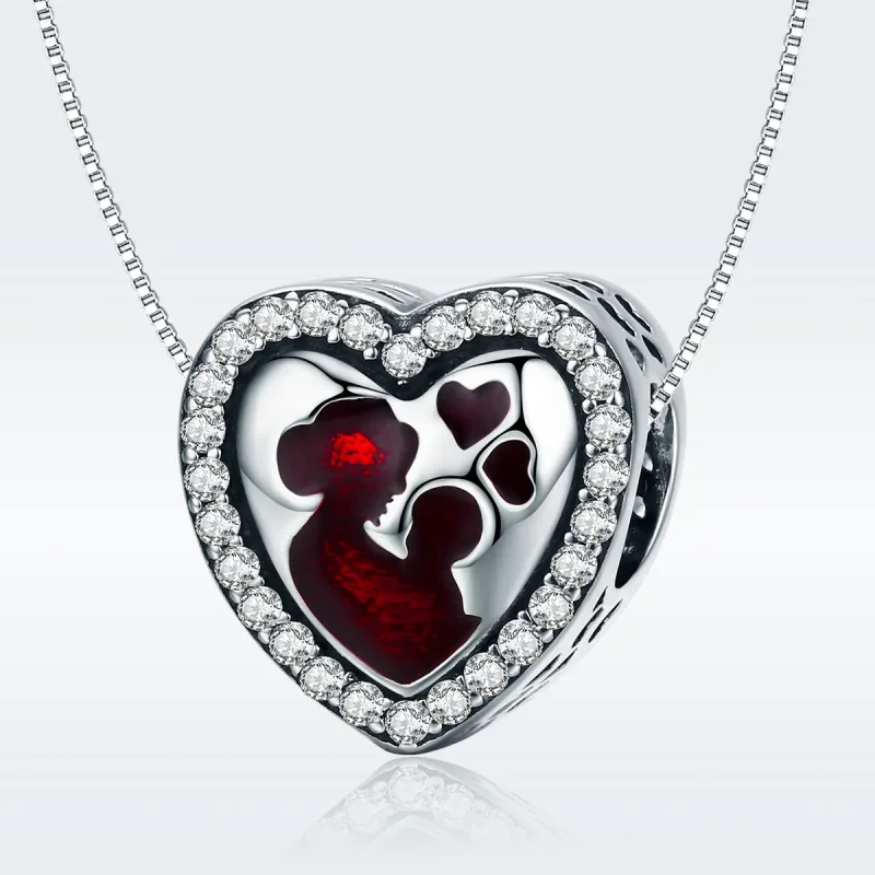 (image for) Pandora Style Silver Mom And Son Charm - SCC634 - View 8