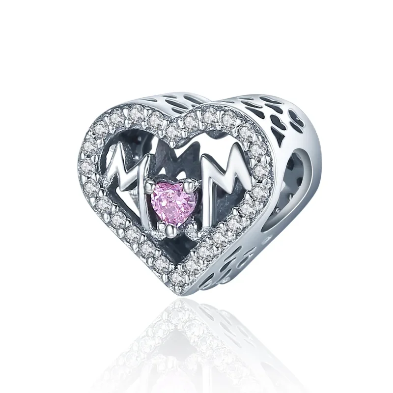 (image for) Pandora Style Silver Mom Charm - SCC395