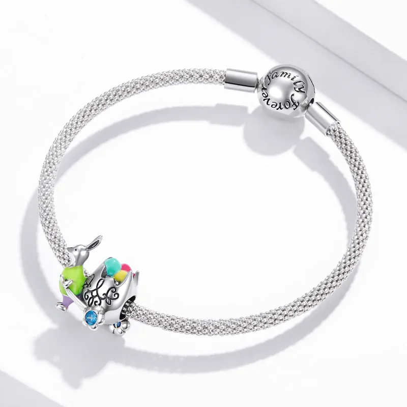 (image for) Pandora Style Silver Mr. Rabbit Charm - SCC1755 - View 3