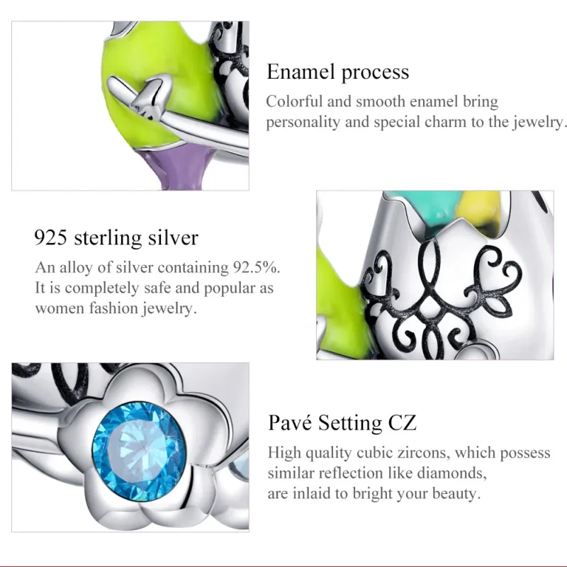 (image for) Pandora Style Silver Mr. Rabbit Charm - SCC1755 - View 7