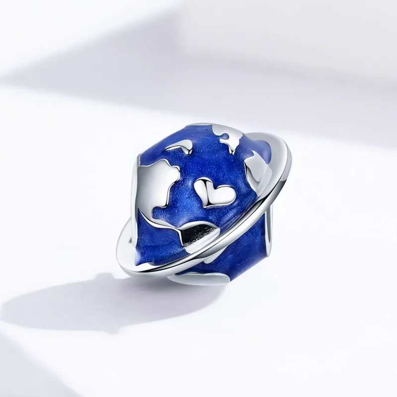 (image for) Pandora Style Silver My Amazing Earth Charm - BSC162 - View 2