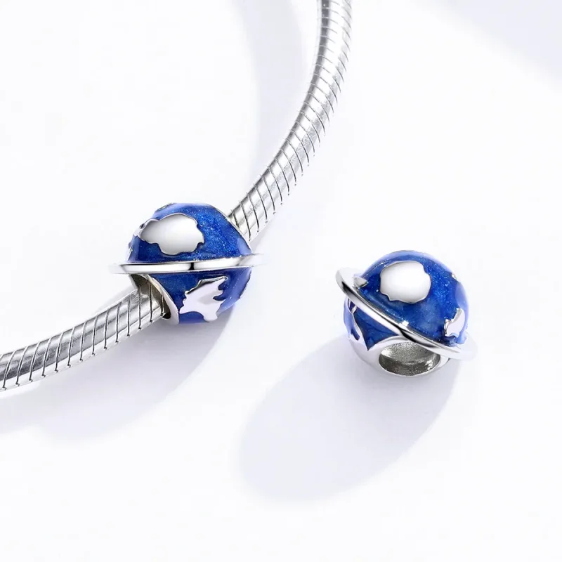 (image for) Pandora Style Silver My Amazing Earth Charm - BSC162 - View 4