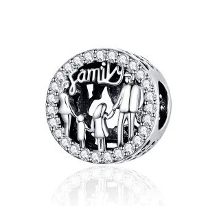 (image for) Pandora Style Silver My Family Charm - SCC1184