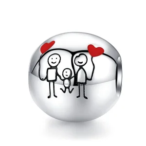 (image for) Pandora Style Silver My Family Charm - SCC1339