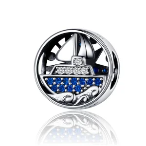(image for) Pandora Style Silver Nautical Travel Charm - SCC1197