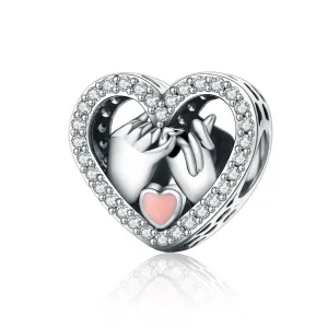 (image for) Pandora Style Silver Our Pinky Promise Forever Charm - SCC167