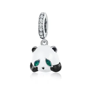 (image for) Pandora Style Silver Panda Dangle - SCC1096