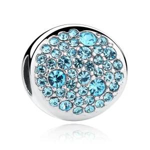 (image for) Pandora Style Silver Pavé Charm - SCC009