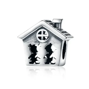 (image for) Pandora Style Silver Perfect Life With A Loving Home Charm - SCC541