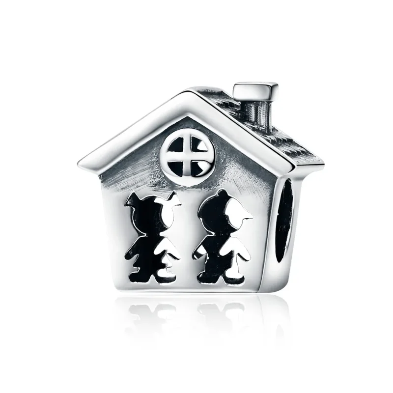 (image for) Pandora Style Silver Perfect Life With A Loving Home Charm - SCC541