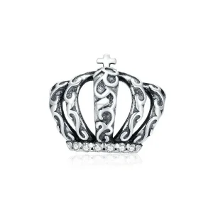 (image for) Pandora Style Silver Pope Crown Charm - BSC378