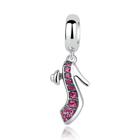 (image for) Pandora Style Silver Queen's High Heels Dangle - SCC028