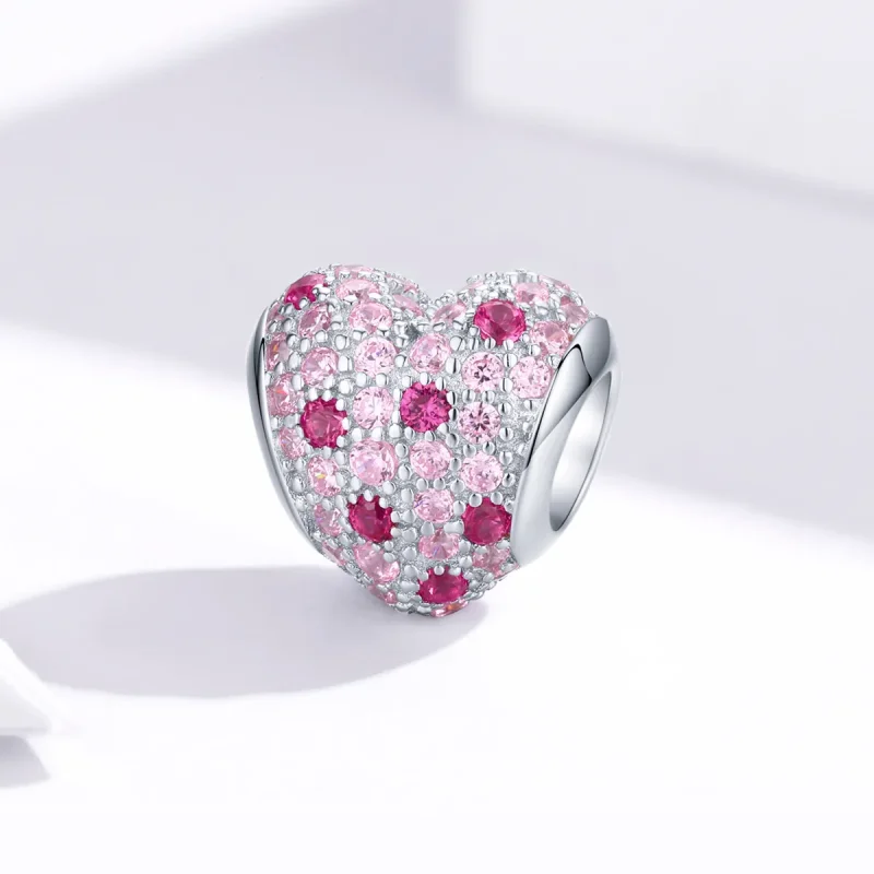 (image for) Pandora Style Silver Romance of Young Girl Charm - BSC118 - View 2