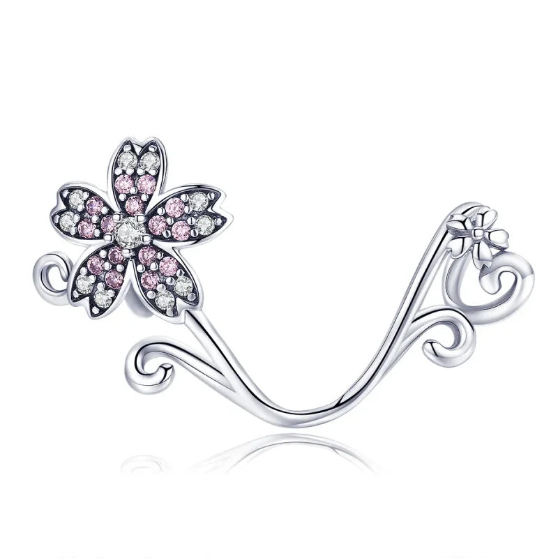 (image for) Pandora Style Silver Sakura Charm - SCC1033