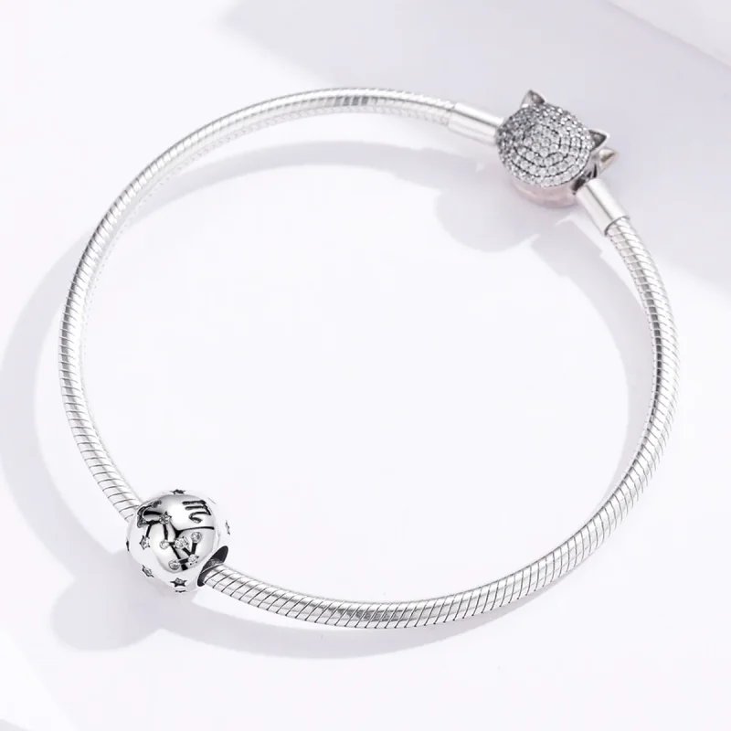 (image for) Pandora Style Silver Scorpio Charm - SCC1218-8 - View 3