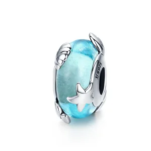 (image for) Pandora Style Silver Sea World Murano Glass Charm - SCC1257