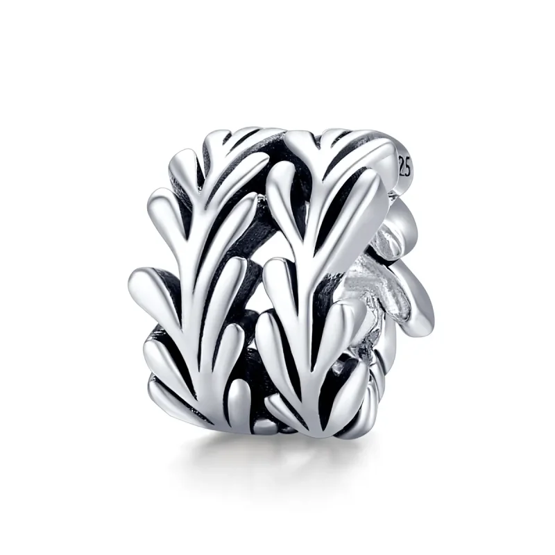 (image for) Pandora Style Silver Seaweed Charm - SCC1534