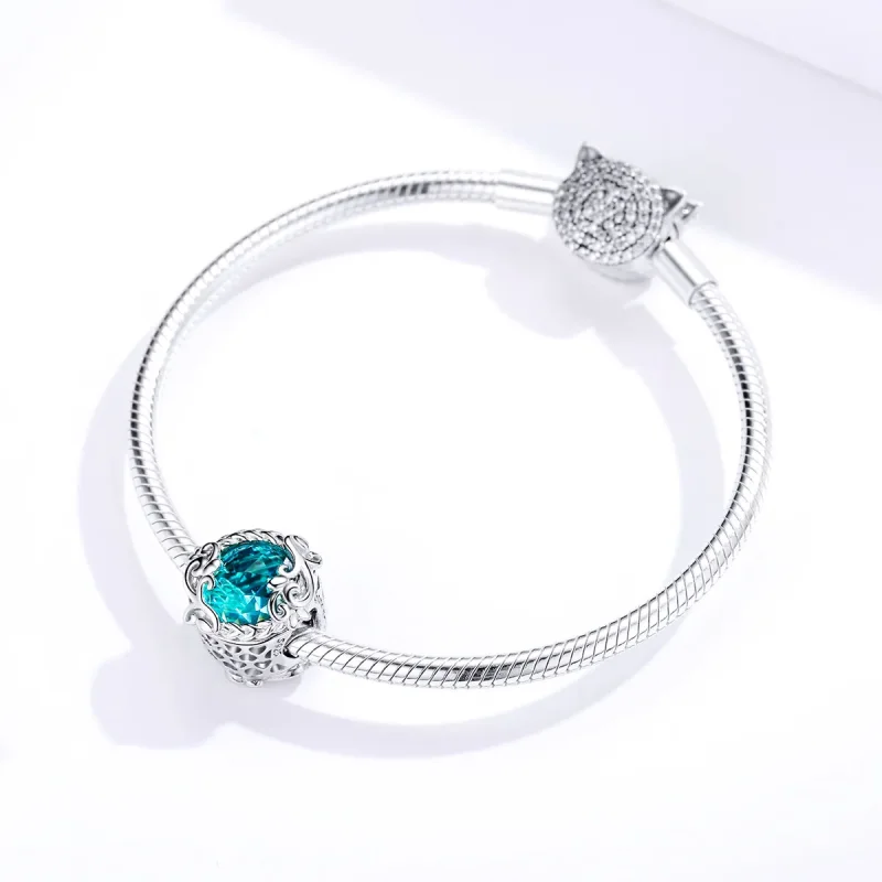 (image for) Pandora Style Silver Secret Garden Charm - BSC105 - View 3