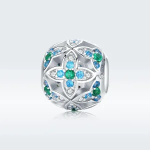 (image for) Pandora Style Silver Shamrock Charm - BSC115