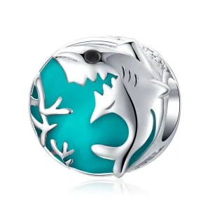 (image for) Pandora Style Silver Shark Charm - SCC1294