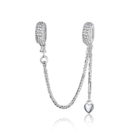(image for) Pandora Style Silver Small Tire Safety Chain - SCC1112