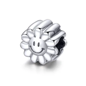 (image for) Pandora Style Silver Smiling Sun Charm - SCC901