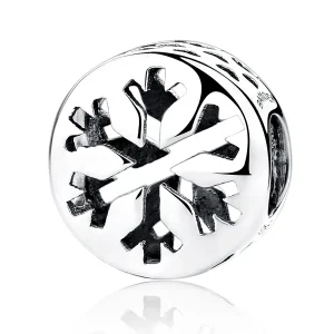 (image for) Pandora Style Silver Snowflake Charm - SCC069