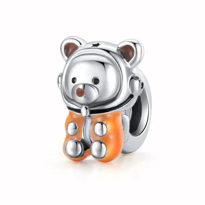 (image for) Pandora Style Silver Space Bear Charm - SCC1693