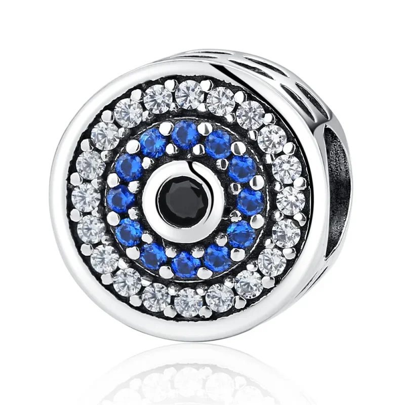 (image for) Pandora Style Silver Sparkle Eye Charm - SCC092