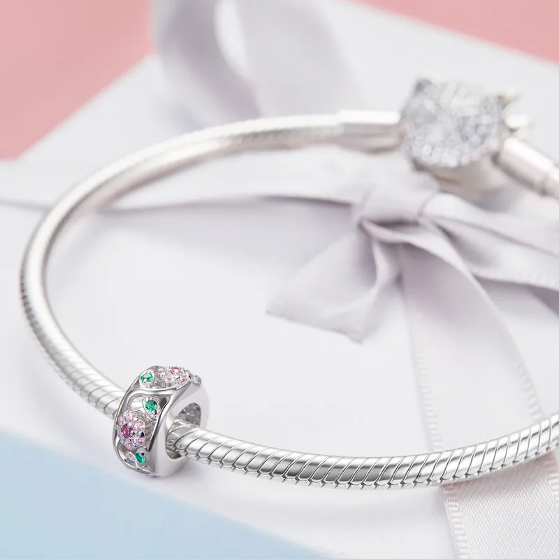 (image for) Pandora Style Silver Spring Charm - BSC039 - View 4