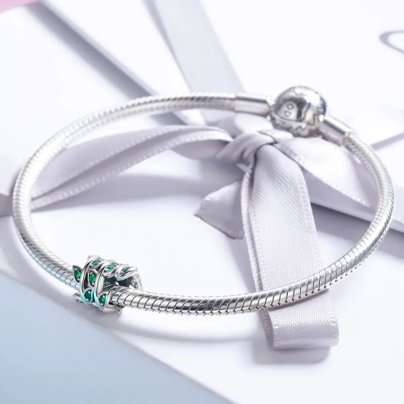 (image for) Pandora Style Silver Spring Is Beginning to Shine Charm - SCC567 - View 5