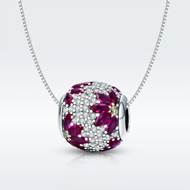 (image for) Pandora Style Silver Spring Scenery Charm - SCC570 - View 2