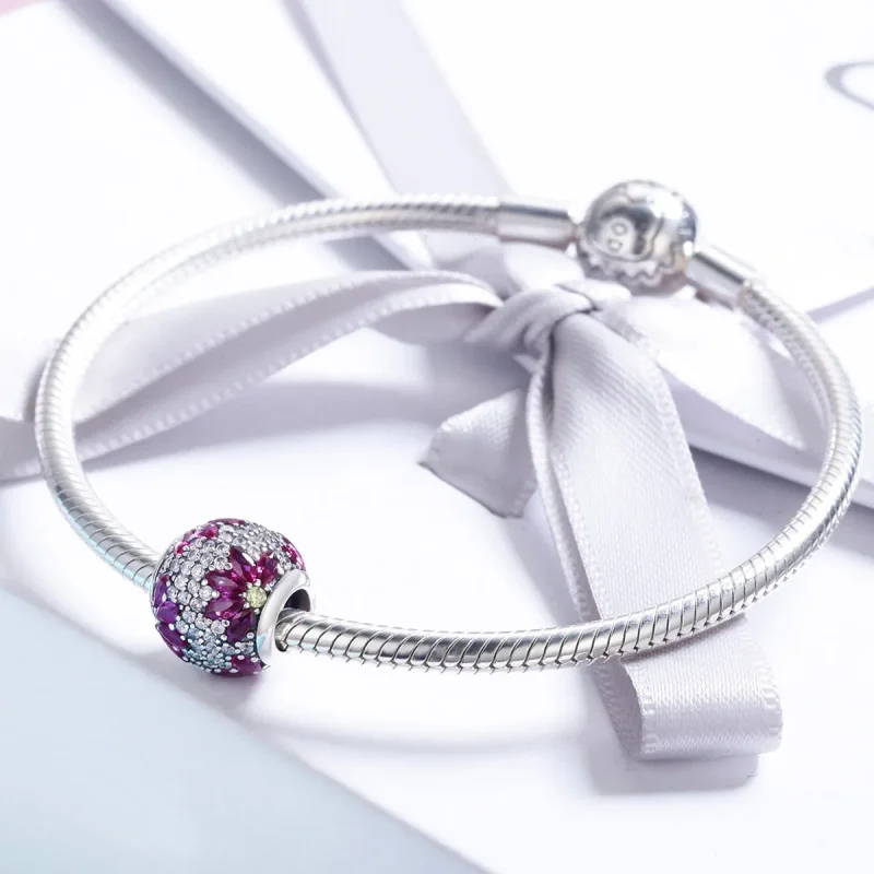 (image for) Pandora Style Silver Spring Scenery Charm - SCC570 - View 6