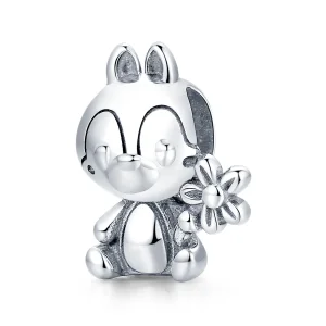 (image for) Pandora Style Silver Squirrel Boy Charm - SCC1868