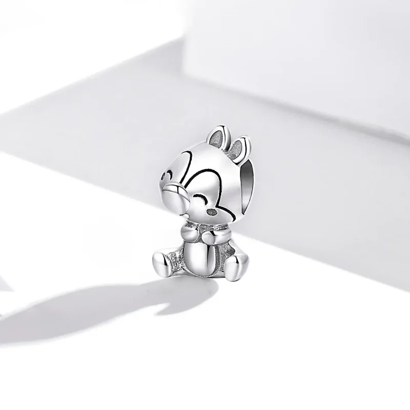 (image for) Pandora Style Silver Squirrel Charm - SCC1869 - View 2