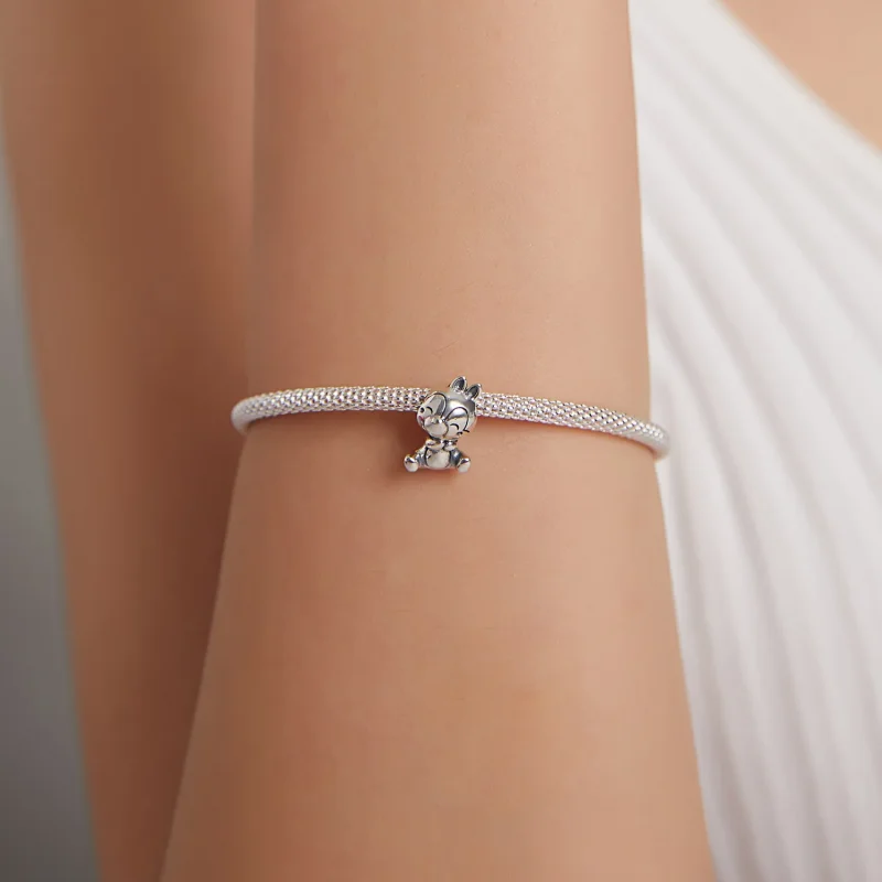 (image for) Pandora Style Silver Squirrel Charm - SCC1869 - View 5