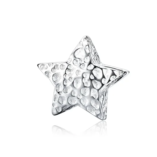 (image for) Pandora Style Silver Starry Charm - SCC1246