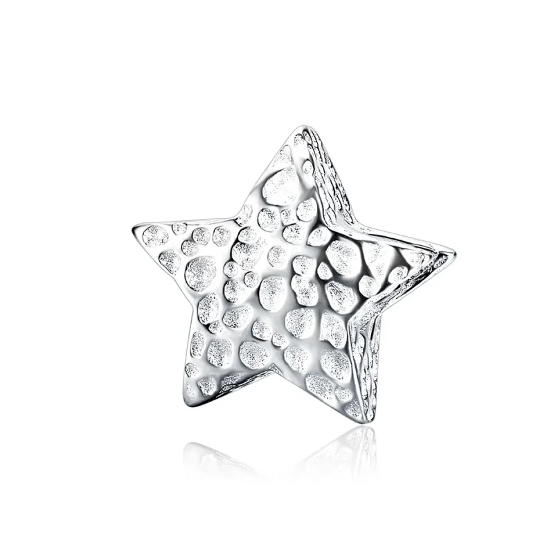 (image for) Pandora Style Silver Starry Charm - SCC1246