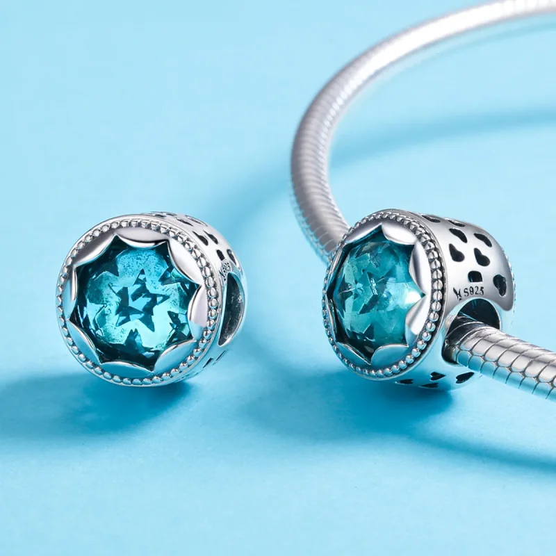 (image for) Pandora Style Silver Starry Sky Charm - SCC692 - View 5