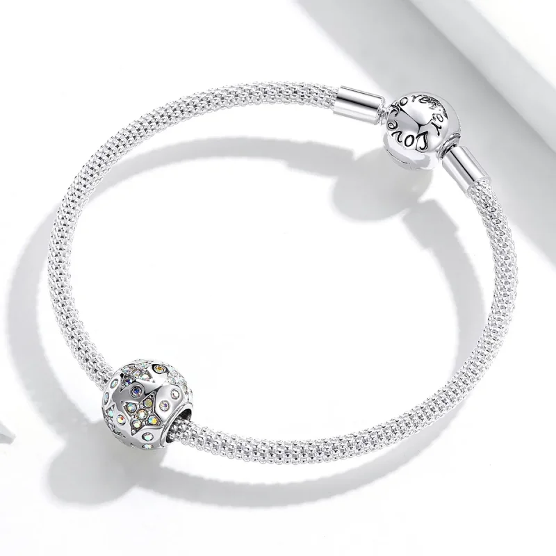 (image for) Pandora Style Silver Stars Charm - SCC1308 - View 4