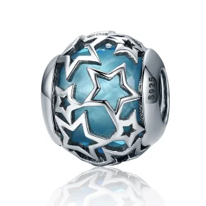 (image for) Pandora Style Silver Stars Charm - SCC411