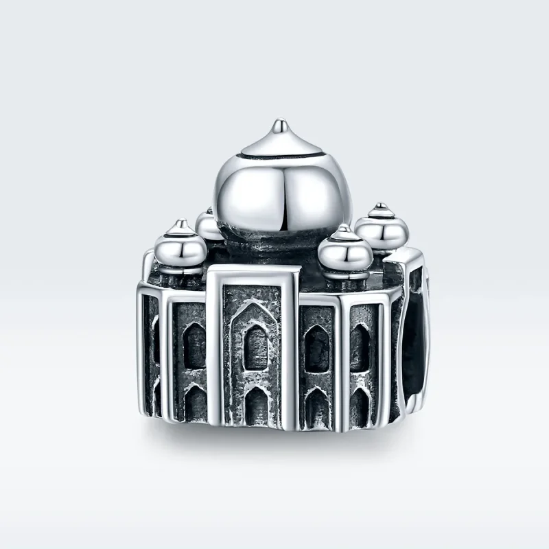 (image for) Pandora Style Silver State Taj Mahal Charm - SCC1542 - View 5