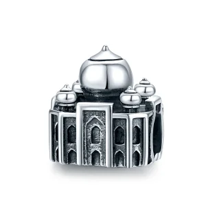 (image for) Pandora Style Silver State Taj Mahal Charm - SCC1542