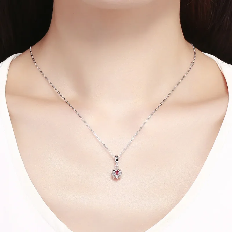 (image for) Pandora Style Silver Story of Tulip Dangle - SCC1027 - View 5