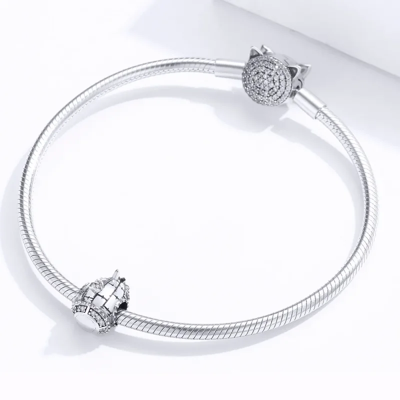 (image for) Pandora Style Silver Submarine Charm - SCC1453 - View 3