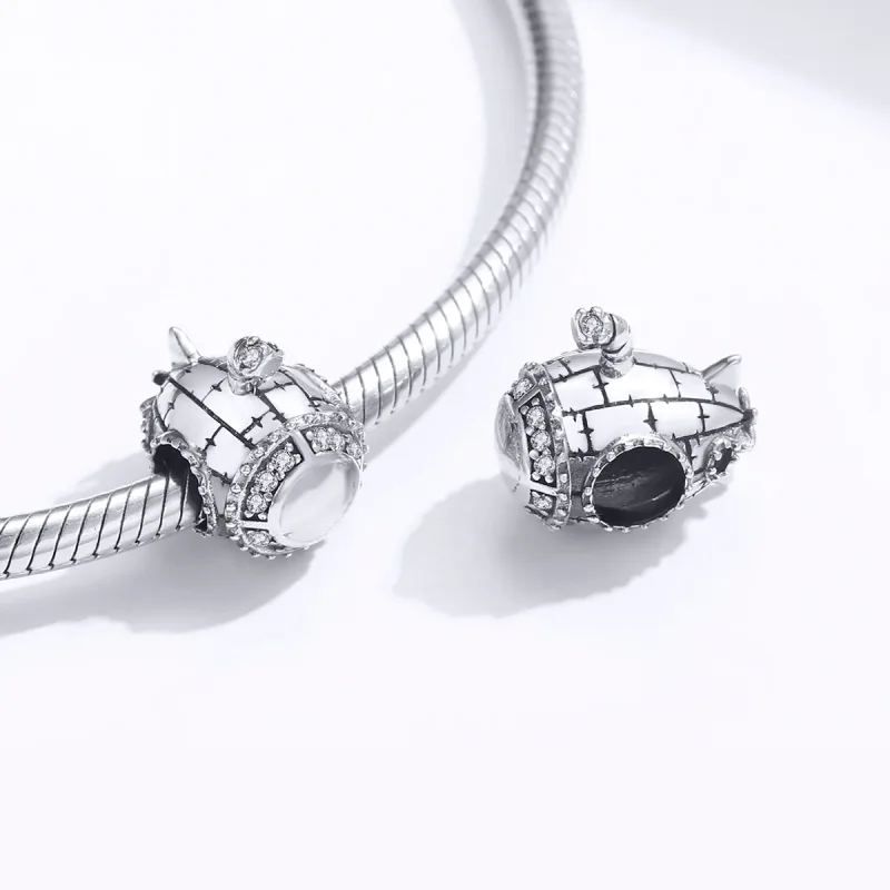 (image for) Pandora Style Silver Submarine Charm - SCC1453 - View 4
