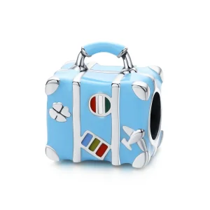 (image for) Pandora Style Silver Suitcase Charm - SCC1377