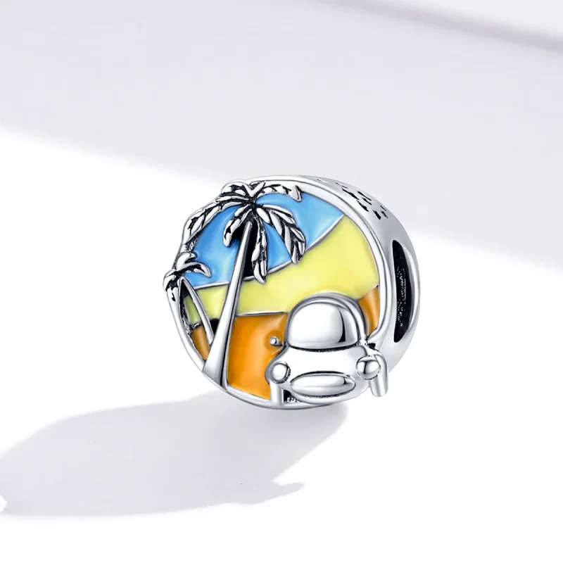(image for) Pandora Style Silver Summer Journey Charm - SCC1530 - View 2